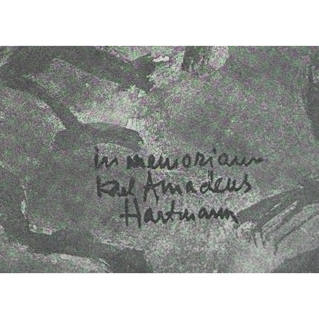 1960s Karl Schmidt-Rottluff, Composition, 1966, Original Lithograph For Sale - Image 5 of 7