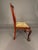 Antique Chippendale Style Mahogany Side Chair Set of 4 With Floral Upholstery, C. 1890 For Sale - Image 12 of 16