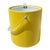 Georges Briard 1970s Hollywood Regency Yellow and Lucite Ice Bucket With Acrylic Handle and Lid For Sale - Image 4 of 6