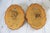 Pair of Mid-Century Oval Mushroom Wall Hangings For Sale - Image 11 of 11