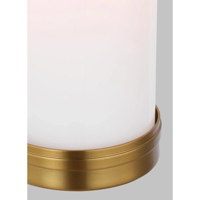 Traditional Alexa Hampton by Visual Comfort Studio Ifran Small Vanity, Burnished Brass For Sale - Image 3 of 6