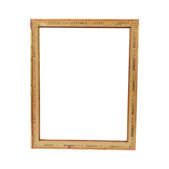 Sleek Classic Gold Frame For Sale - Image 10 of 11