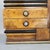 Art Deco Bar Cabinet in Briar Root and Black Glass, 1940s For Sale - Image 6 of 10