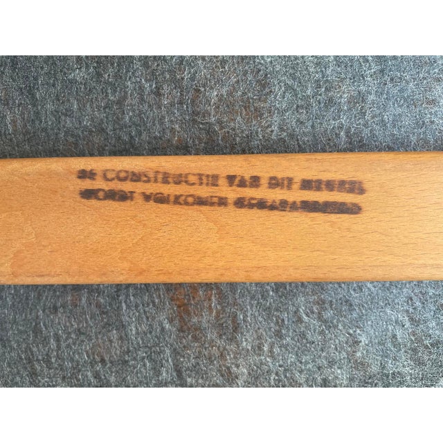 Set of Scissor Chairs by Louis Van Teeffelen for Wébé, 1960s For Sale - Image 9 of 10