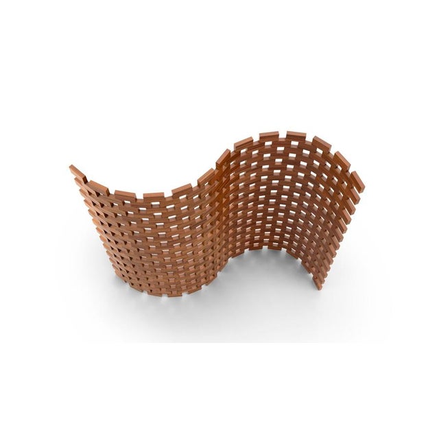 Not Yet Made - Made To Order Ambassade Screen in Canaletto Walnut by Charlotte Perriand For Sale - Image 5 of 13