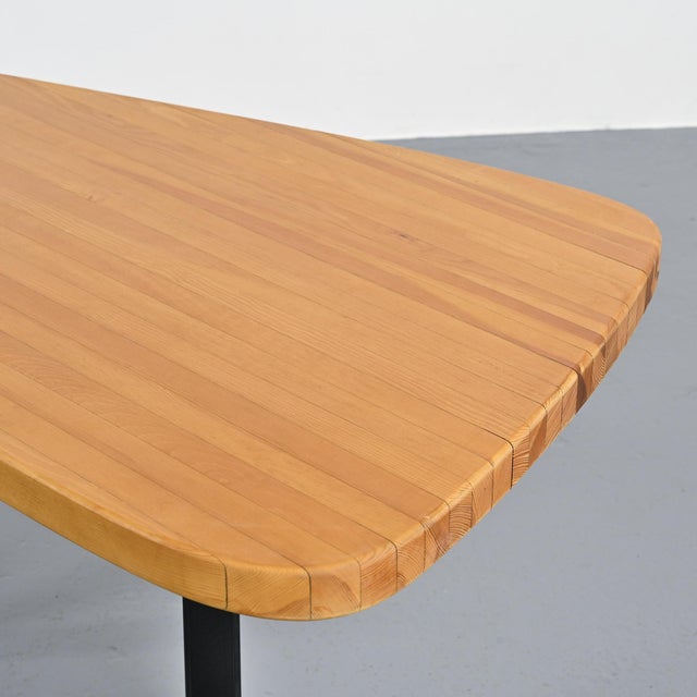Free-Form Table by Charlotte Perriand for Les Arcs, 1986 For Sale - Image 13 of 18