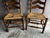 Vintage Pair of French Country Ladder Back Rush Seat Chairs For Sale - Image 10 of 12