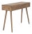 Wood 3 Drawer Console Table in Desert Brown For Sale - Image 7 of 10