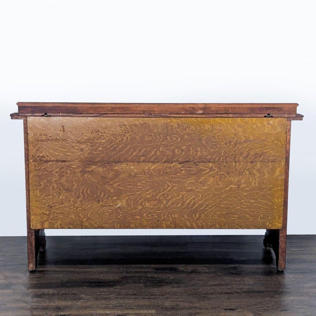 Vintage Wooden Sideboard With Decorative Accents For Sale In San Francisco - Image 6 of 10