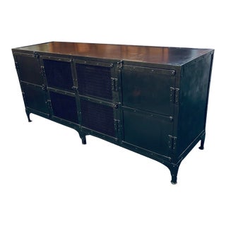 Restoration Hardware Industrial Media Cabinet—Rare Find!!!! For Sale