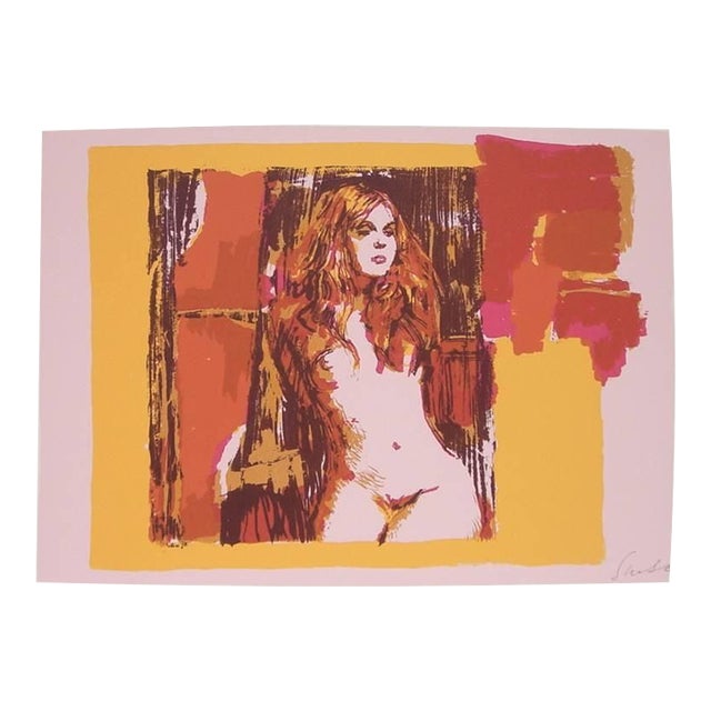 Crazy Horse No.7 - Front View of Nude Female 1976 For Sale