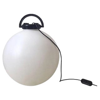 Tama Black & White Floor Lamp by Isao Hosoe for Valenti, 1975 For Sale
