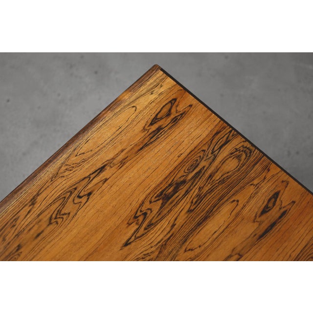 Mid-Century Danish Modern Capella Coffee Table in Santos Rosewood by Illum Wikkelø for Niels Eilersen, 1960s For Sale - Image 10 of 16