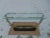 Vintage Designer Brass and Glass Console Table With Marble Base For Sale - Image 9 of 9