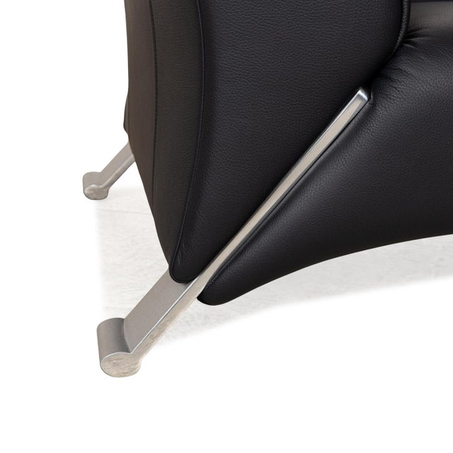 Modern 322 Leather 2-Seater Sofa from Rolf Benz For Sale - Image 3 of 10