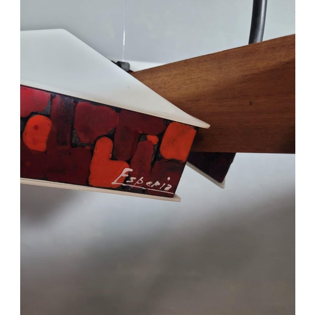 Triangle Pendant by Angelo Brotto for Esperia, Italy, 1960s For Sale - Image 12 of 18