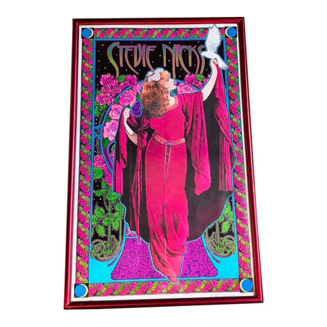 Numbered Signed Bob Masse Stevie Nicks Poster Chairish