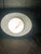 Yellow 1980s Custom Made Polished Aluminum Oval Wall Light For Sale - Image 8 of 8