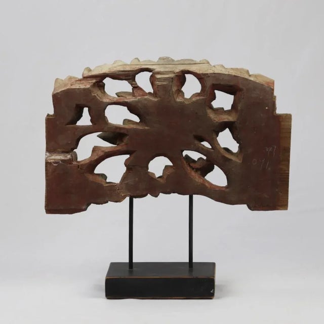 Mid 19th Century 19th Century Woodcarving With Stand For Sale - Image 5 of 7