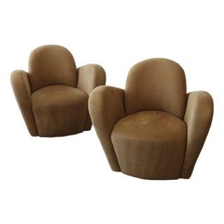 1980s Michael Wolk “Miami” Chairs, a Pair For Sale