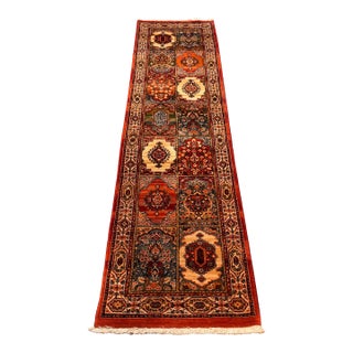 2ft 4 in × 8ft 11 in Momeni Zida Bakhtiari Garden Runner Rug For Sale