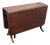 Federal Style Mahogany Drop-Leaf Gateleg Dining Table, Vintage For Sale