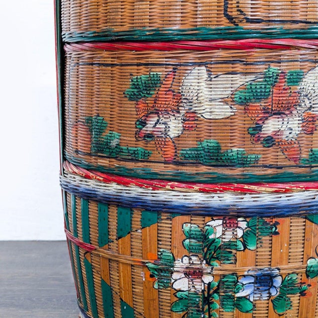 Antique Chinese Wedding Basket For Sale - Image 14 of 14