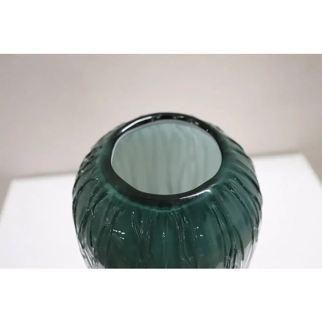 Mid-Century Modern Murano Artistic Glass Vase, 1970s For Sale - Image 3 of 14