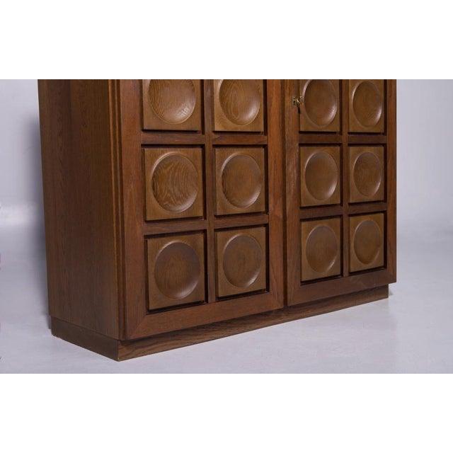 Brutalist Bar Cabinet from Gerhard Bartels, 1970 For Sale - Image 6 of 8
