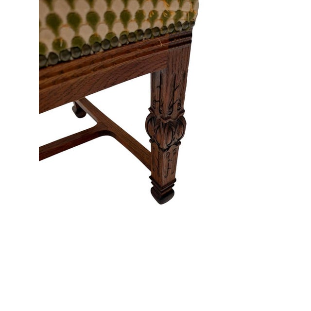 Art Deco Side Chairs in Oak and Macassar Ebony by Willem Penaat, 1917, Set of 2 For Sale - Image 4 of 11