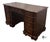 Vintage Traditional Chippendale Style Writing / Executive Desk featuring High Quality Mahogany Construction, Block Front...