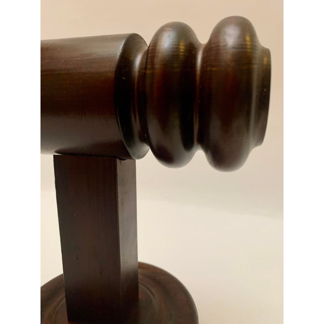 Brown Set of Swedish Pine Wood Sconces by Solbackens Svarveri, Sweden, 1970s For Sale - Image 8 of 12