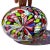 Fratelli Toso Murano Vintage Millefiori Flowers Bullseye Mosaic Italian Art Glass Tall Oval Bowl Vase For Sale - Image 10 of 10