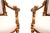 Textile Vintage French Louis Style Carved Gilt Wood Armchairs, 1930, Set of 2 For Sale - Image 7 of 11