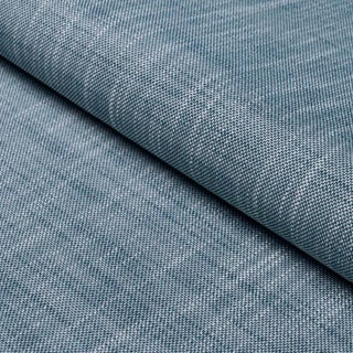 SAMPLE - Schumacher Sasha Indoor/Outdoor Fabric In Navy For Sale