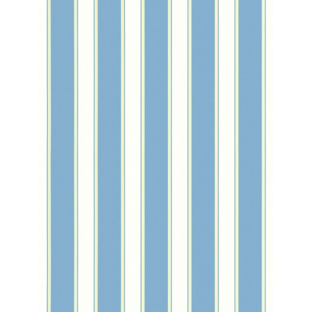 Made to coordinate with our satin and faille weave fabric in a bold, wider stripe, this fashionable motif is printed at...