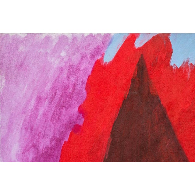 Domenick Capobianco Vivid Abstract Oil on Canvas For Sale - Image 4 of 8