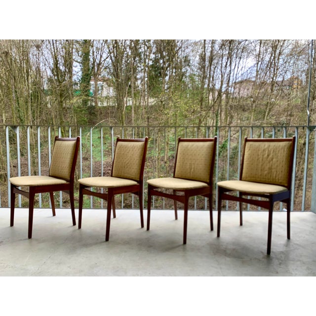 Modern Danish Rosewood Chairs, 1960s, Set of 4 For Sale - Image 3 of 18