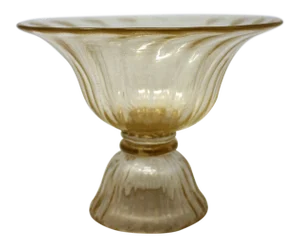 Contemporary Murano Glass Candy Dish by Gambaro & Poggi