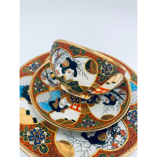 1930s Kutanya Breakfast Set, Japan, 1935, Set of 3 For Sale - Image 5 of 14