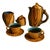 Modern Tea Service by Grandjean-Jourdan for Vallauris, 1955, Set of 7 For Sale - Image 15 of 15