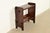 A gorgeous antique Mission or Arts & Crafts period quarter sawn oak bookcase, book trough, or magazine stand In the manner...