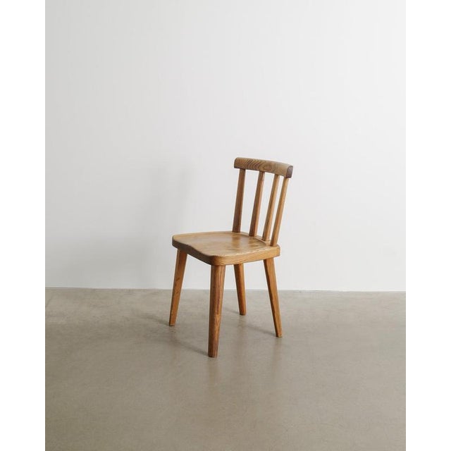 Nordiska Kompaniet Swedish Modern Wooden Utö Dining Chair by Axel Einar Hjorth for Nordiska Kompaniet, 1930s For Sale - Image 4 of 6