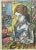 Modern Mid 20th Century "Bluebird" Original Expressionist Figurative Lithograph by Irving Amen, Framed For Sale - Image 3 of 7