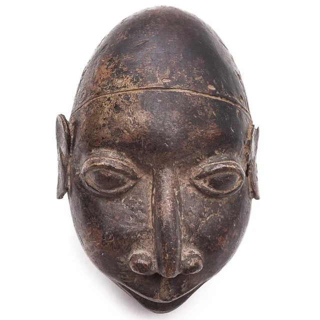 Bronze Child's Head, 1800s For Sale - Image 9 of 12