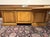 Wood English Desk Set with Conference Table, Set of 4 For Sale - Image 7 of 18