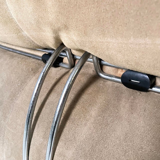 Italian Modern Beige Chamois Soriana Sofa by Afra & Tobia Scarpa for Cassina, 1970s For Sale - Image 14 of 18