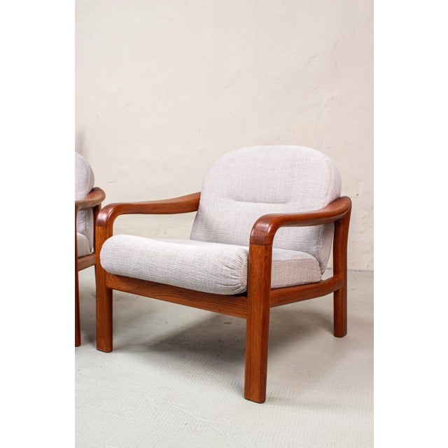 Vintage Danish Teak Easy Chair from Komfort, 1980s For Sale - Image 14 of 18