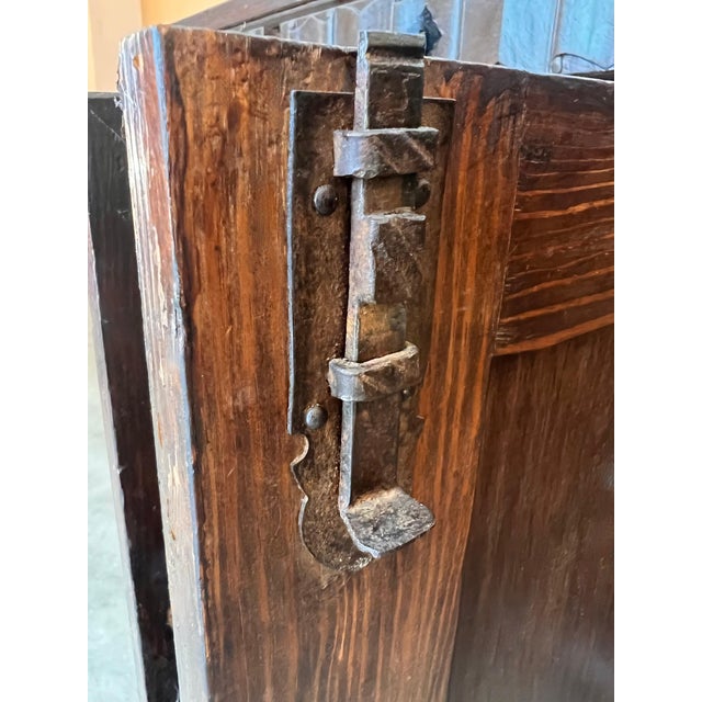 Large 20th Century Catalan Spanish Baroque Carved Walnut Tuscan Credenza or Buff For Sale - Image 14 of 18