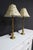 Traditional Gold Gilt-Stick Lamps/Pair For Sale - Image 3 of 13